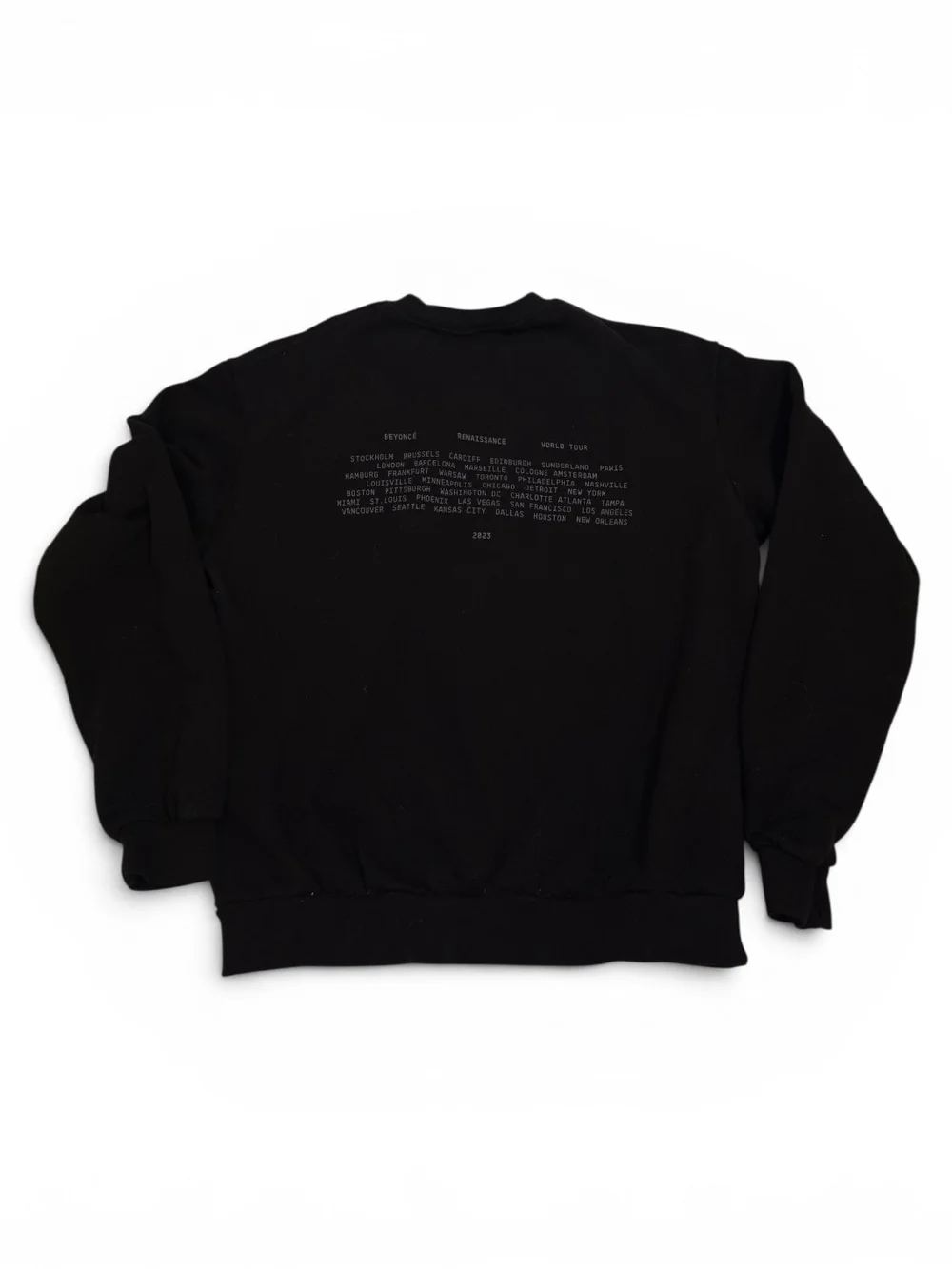 Beyonce Renaissance 2023 World Tour Graphic Crewneck Sweater